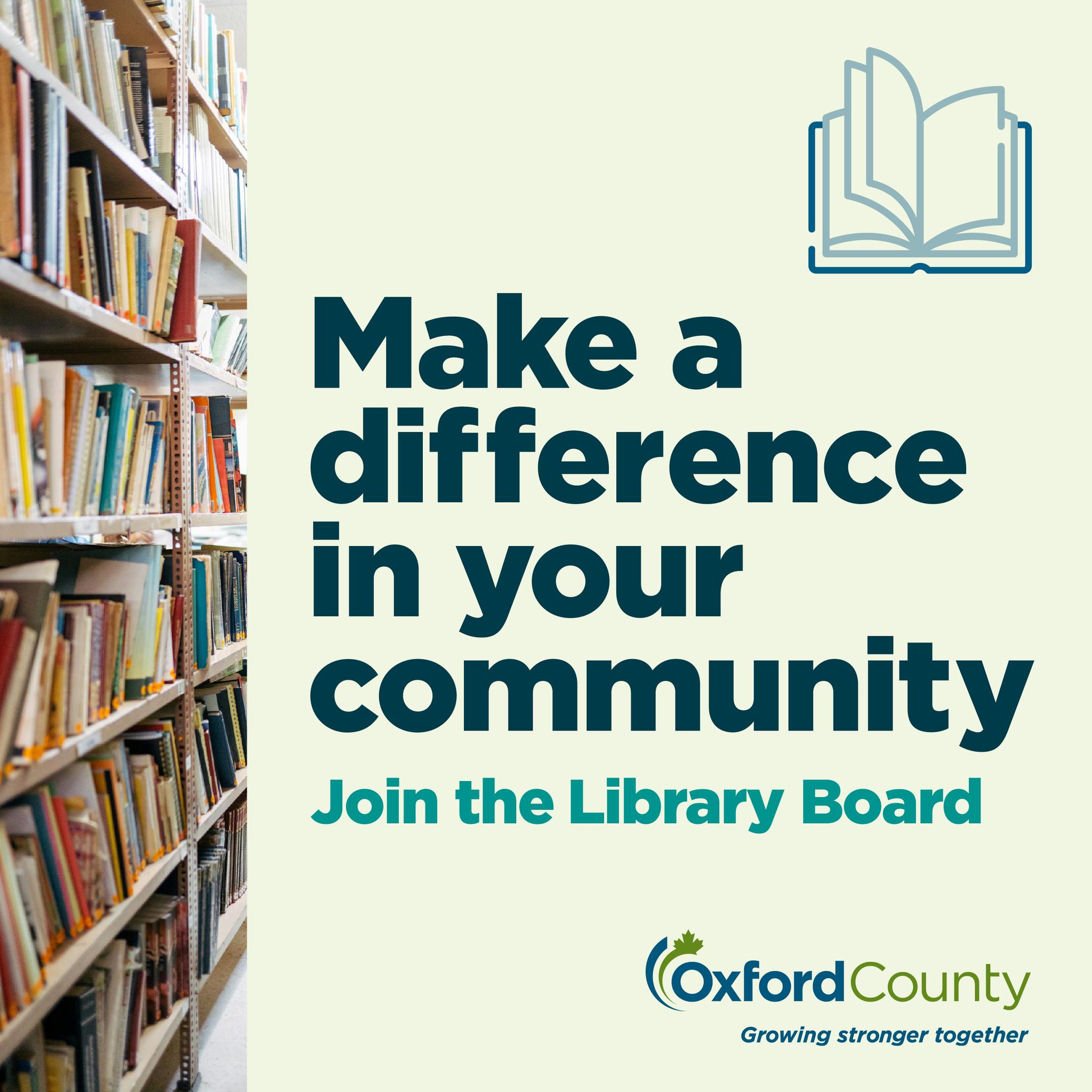 Oxford County Library Board opening