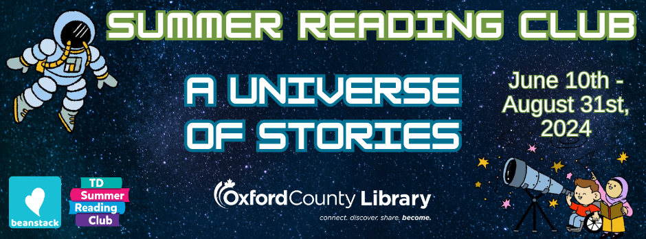 Summer Reading Club A Universe of Stories 2024